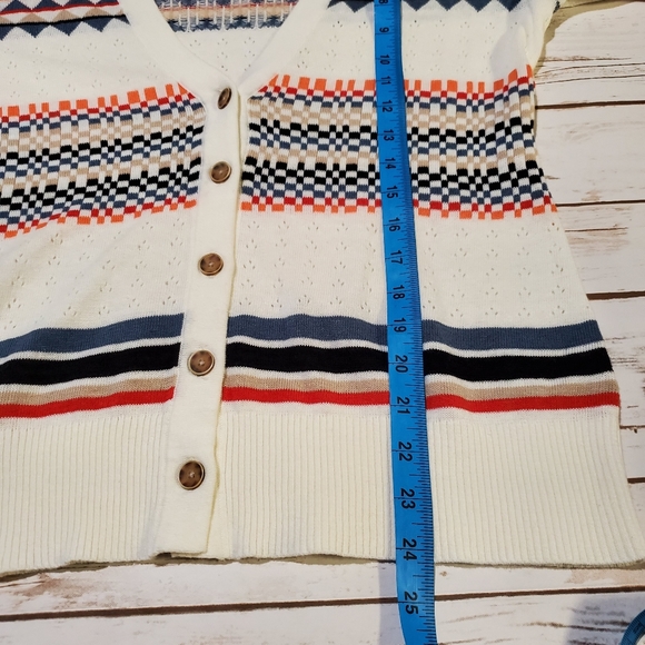 Pendleton Button Up Cardigan Small Petite - Picture 7 of 8